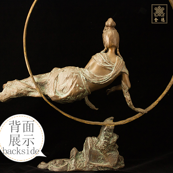 子問,子問銅雕,子問限量原創銅雕-三十三觀音系列-拂曉