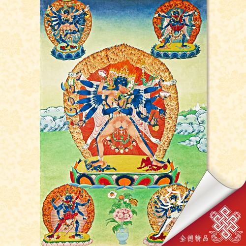 隆德寺十六本尊套圖