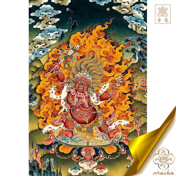 馬頭明王,瑪嘉,瑪嘉唐卡,圖登顛巴