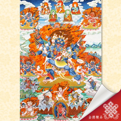 八大黑嚕嘎,瑪莫黑嚕嘎,唐卡
