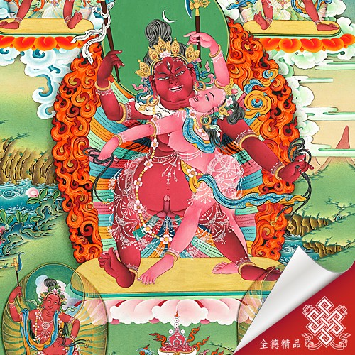 大自在天,唐卡