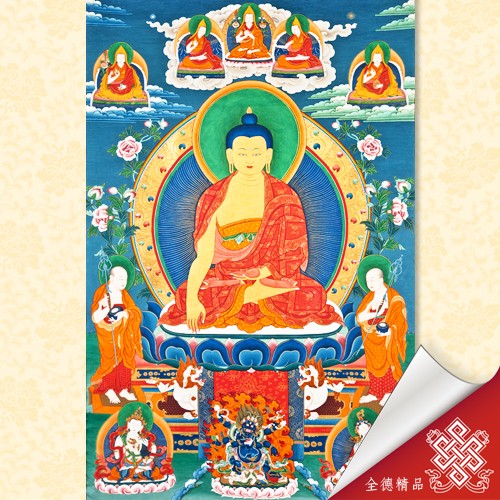 釋迦佛,釋迦牟尼佛,唐卡