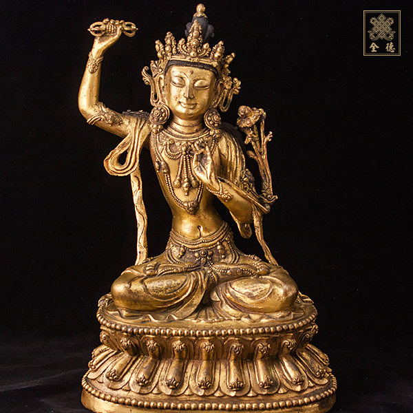 大勢至菩薩　葉氏彫刻 傳藝工坊- 『大勢至菩薩』黃楊木