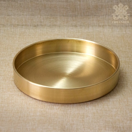 手曼達-黃銅素面-22cm