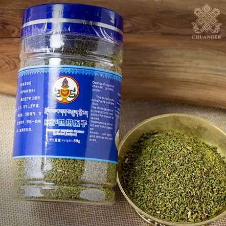 【德格宗薩其美藏醫院】宗薩柏樹煙供香（藍標）-70g