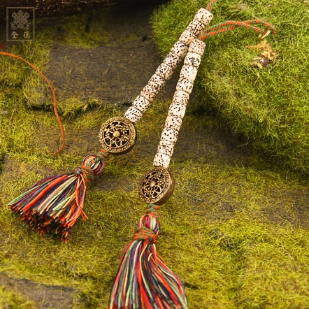 唸珠計數器-星月菩提+圓形配飾