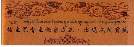 【寧瑪派系列】怙主眾會主秘密成就 ‧ 出現成就寶藏(N0030)