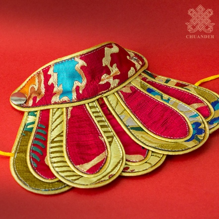 寶瓶衣-花瓣形-一片式繡花