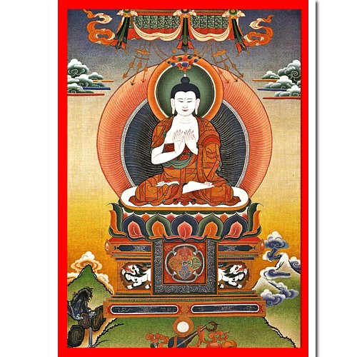 A4法照-毗盧遮那佛（大日如來）-A4BU10