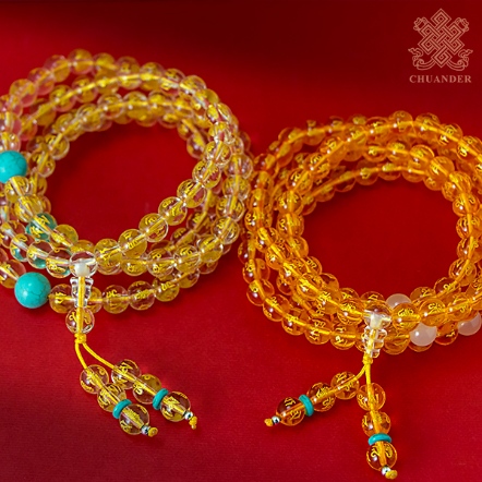 唸珠-琉璃珠8mm-刻六字（共二色）