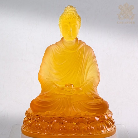 琉璃本師-琥珀色-22cm