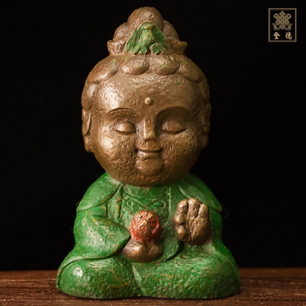 Q佛-大勢至菩薩-銅雕（附證書）