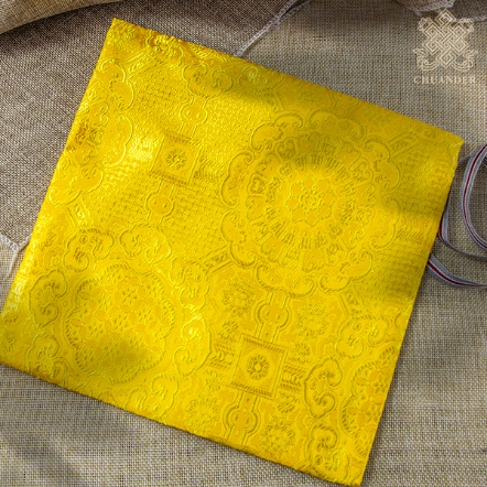 經書袋-信封式-黃藏花