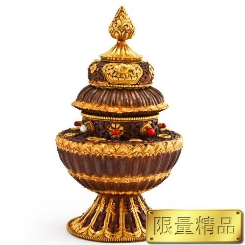 米盒-銅鎏金-紅銅色