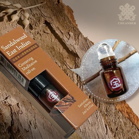 印度老山檀香精油滾珠瓶-2ml
