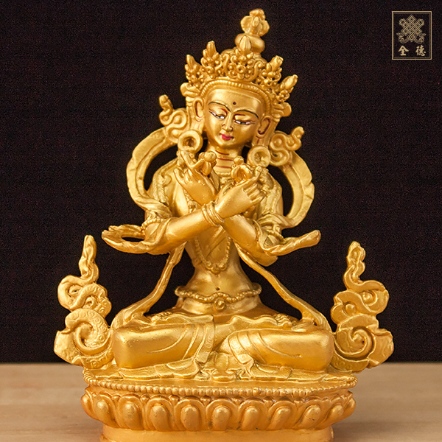 金剛總持-鍍K金-可裝臟-12cm