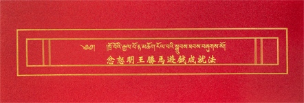 【薩嘉派系列】忿怒明王勝馬遊戲成就法(ST068)