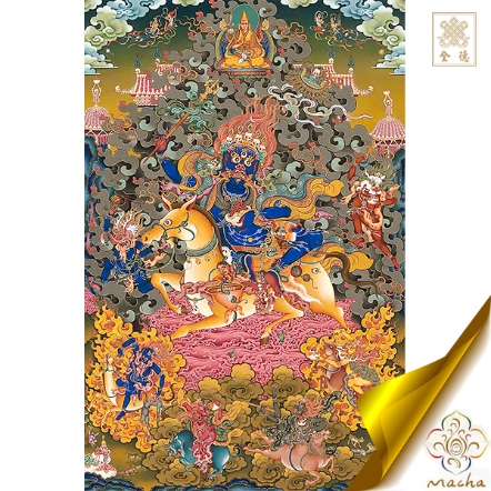 【瑪嘉唐卡】吉祥天母-藝術紙（共三款）