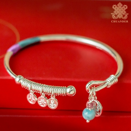 純銀手環-平安喜樂