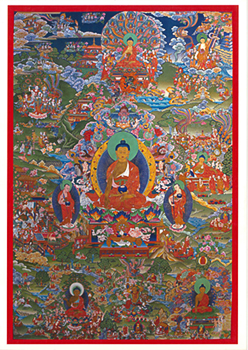 佛陀十二相成道圖-A4BU04